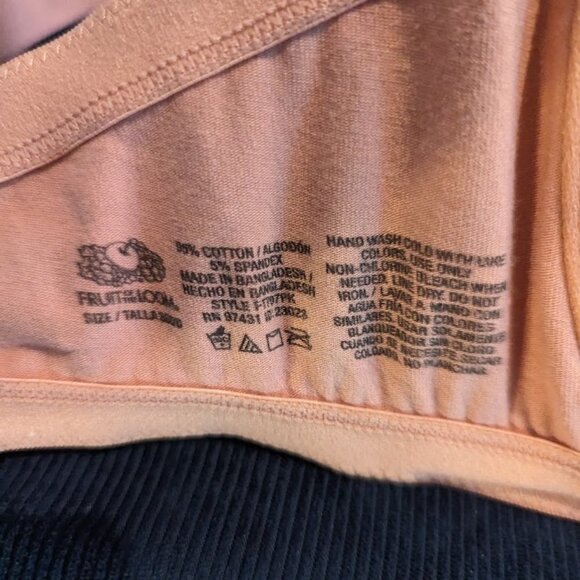 Fruit of the Loom Pink Underwire Bra | Size 38DD | NWOT - Picture 3 of 3